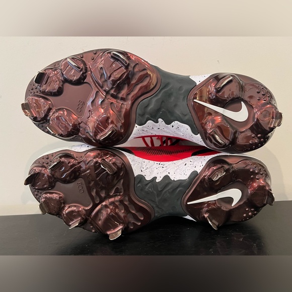 Size 10 Nike Alpha Huarache Elite 3 Low Baseball Cleats Red/Black CK0746-602